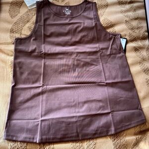 NWT Venor Mauve Tank Top Women's Size Large MSRP $48